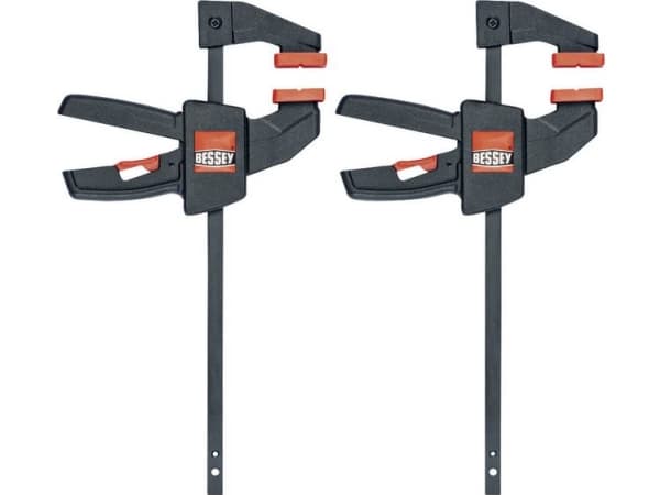 BESSEY EZS11-4, F-klemme, Plast, Stål, 2 stykker, 11 cm