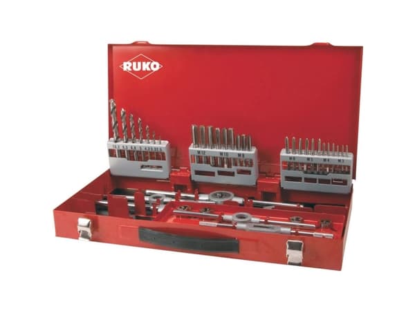 RUKO 245030 Maskine-gevindbor-sæt 44 dele 1 Set