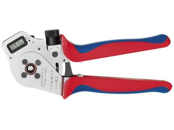 Rennsteig Werkzeuge DigiCrimp 8.72-3 8723 0000 61 Puristuspihdit Kierretyt tappi- ja hylsykoskettimet 0,08-2,5 mm² Sis. muovikotelon