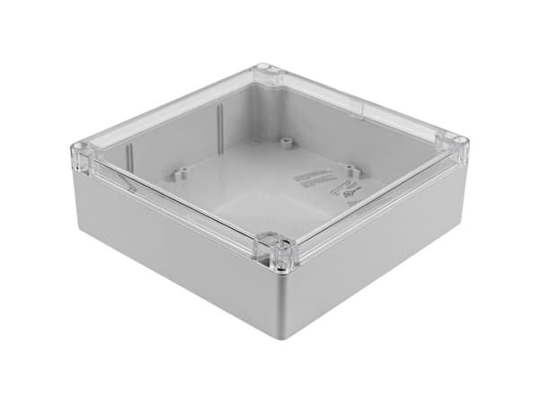 Hammond Electronics 1554 PC CL Universalkabinet Polykarbonat Grå 1 stk Hammond Electronics 1554 PC CL Universalkabinet Polykarbonat Grå 1 stk