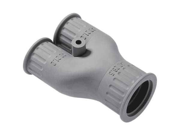 LAPP 56000140 SILVYN® KLICK-Y TPE 2x11/1x16 GY Y-fordeler Grå 16 mm, 16 mm, 21 mm Lige 10 stk