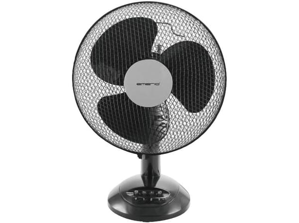 Emerio FN-114202.1, Kotitaloustuuletin lavoilla, Valkoinen, Taulukko, Painikkeet, AC, 35 W