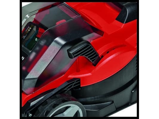 Einhell GE-CM 36/33 Li (2x2,5Ah), Perässäkäveltävä ruohonleikkuri, 33 cm, 2,5 cm, 6,5 cm, 30 L, 4 renkaita