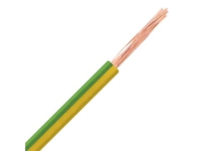LAPP 4510003 Johdin H05V-K 1 x 1 mm² Vihreä, keltainen 100 m