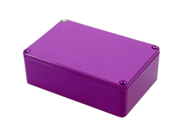 Hammond Electronics 1590B3PR Yleiskaappi 116 x 77 x 38 Valettu alumiini Violetti 1 kpl