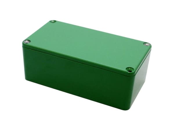 Hammond Electronics 1590BSGR Yleiskaappi 112 x 60 x 38 Valettu alumiini Vihreä 1 kpl 1 kpl