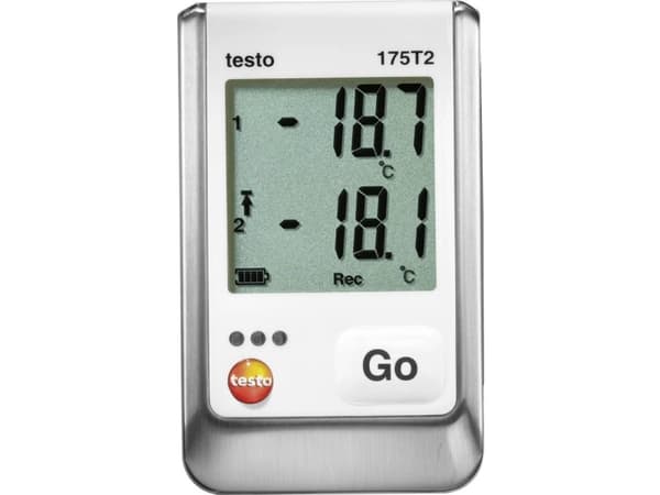 testo 0572 1752 175 T2 Temperatur-datalogger Mål Temperature -40 til +120 °C