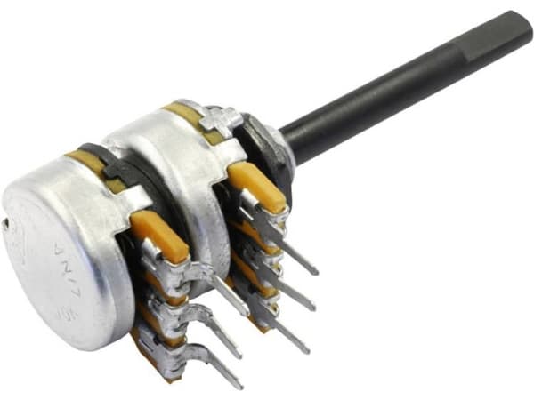 OMEG PC2G16BU CEP F22 F:35 B10K PC2G16BU CEP F22 F:35 B10K Drejepotentiometer Stereo 0.12 W 10 kΩ 1 stk