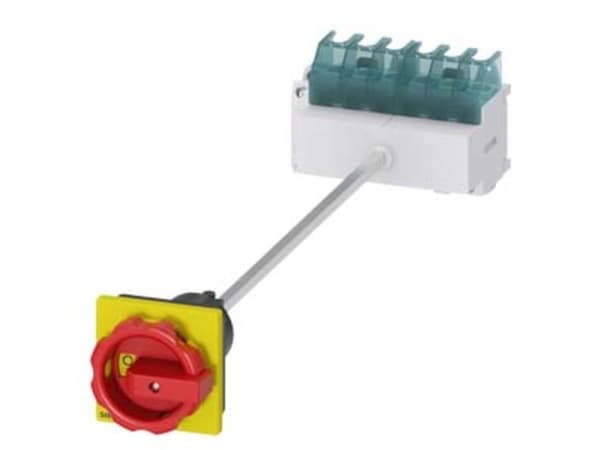 Rød, Gul 6-polet 16 mm² 25 A 1 x sluttekontakt, 1 x brydekontakt 690 V/AC Siemens 3LD21134VP53