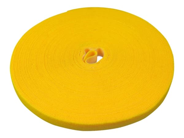 LTC PRO ROLL STRAP - Kosketuskiinnitteinen hihna - keltainen