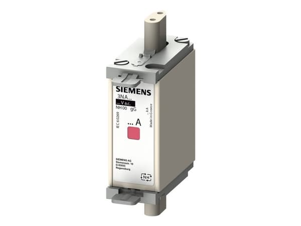 Siemens 3NA6803 Sikringsindsats Sikringsstørrelse = 0 10 A 500 V 3 stk 3 stk