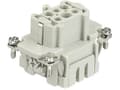Pikkukuva 2 / 5: Harting 09 33 006 2716 Liitäntäkappale Han® E 6 + PE Klipsin jatkojousi 10 kpl