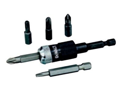 DeWALT - Ruuvimeisselisarja - 6 kpl - torx, pozidriv - T20, T25, PZ2, PZ3 - pituus: 50 mm, 25 mm
