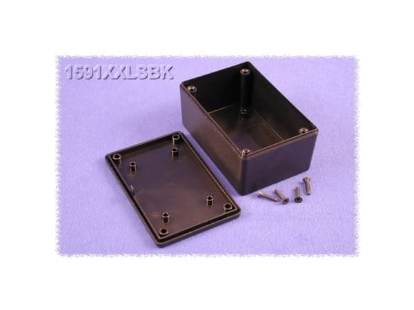 Hammond Electronics 1591XXMSBK Universalkabinetti 85 x 56 x 25 ABS Lajittele 1 kpl 1 kpl