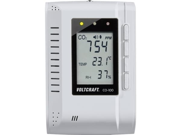 Voltcraft CO-100 romluftmåler med dataloggerfunksjon (CO-100)