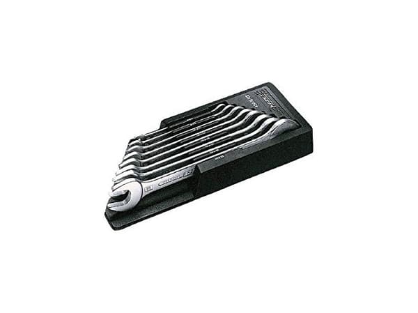 Hazet 450N/8RS Skiftnyckelsats 8 stycken 6 - 22 mm DIN 3110, DIN ISO 10102