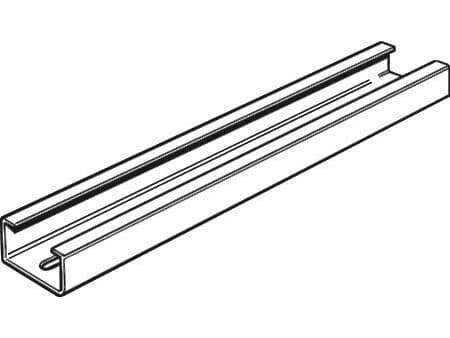PROFILATI Profiilikisko C3015GF, reiät: 18x6,3 mm, korkeus x leveys: 15x30 mm, sinkitty