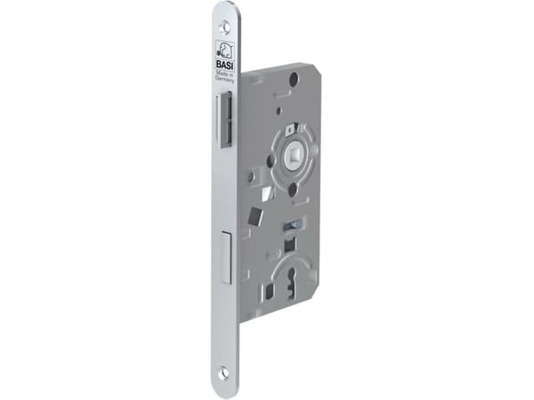 BASI 9220-5528, uppoasennettava lukko, hopea
