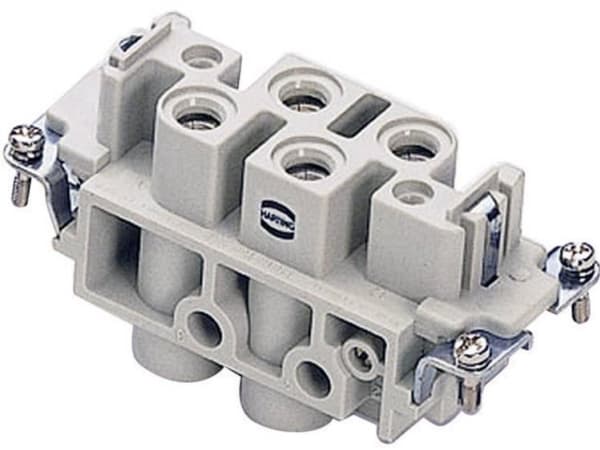 Harting 09 38 006 2711 Tilslutningsindsats Han® Com 4 + PE Skruer 1 stk