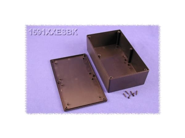 Hammond Electronics 1591XXESBK Universalkabinet 193 x 113 x 62 ABS Sort 1 stk