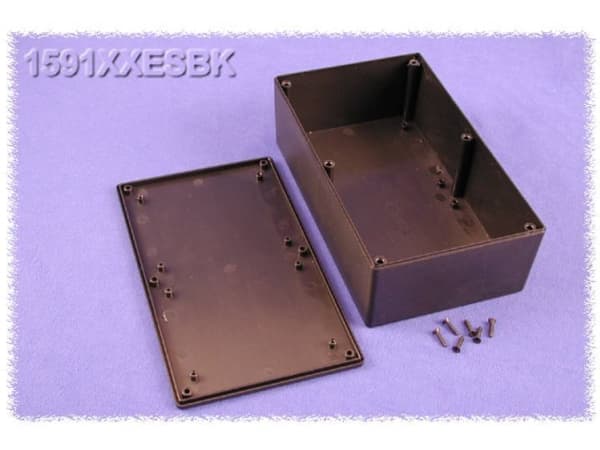 Hammond Electronics 1591XXESBK Universalkabinet 193 x 113 x 62 ABS Sort 1 stk