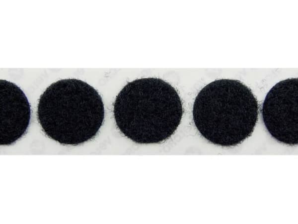 Velcro® E20101933011425 Velcro Points For Sticking Loop Part Ø 19 Mm Black 1120 Pcs