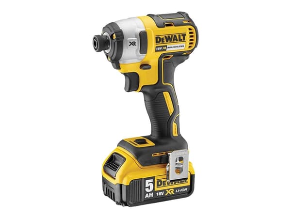 DeWALT DCF887P2-QW - Stötdrivare - sladdlös - 3 hastigheter - 1/4-tums hexuttag - 205 N·m - 2 batterier - 18 V