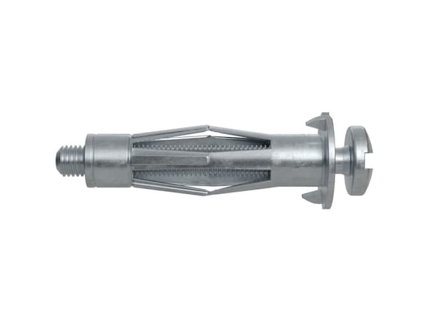 Fischer 519772, Skrue- og veggpluggsett, Gipsfiberplate, Gipsplater, Metall, 1 cm, 37 mm, 1 cm