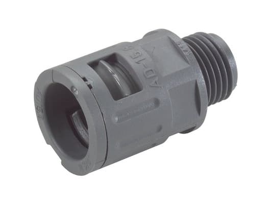 LAPP 55501025 SILVYN® KLICK M16x1,5/1 BK Letkuliitin Musta M16 suora 50 kpl