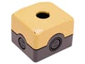 Pikkukuva 2 / 2: Pizzato Elettrica ES 31001 Tomt hus 1 installationspunkt (L x B x K) 72 x 80 x 56 mm Sort, Gul 1 stk