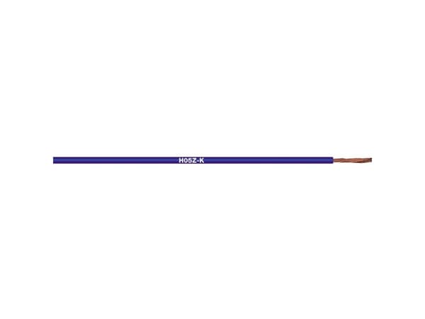 LAPP 4725043K Tråd H05Z-K 1 x 1 mm² Rød 2000 m