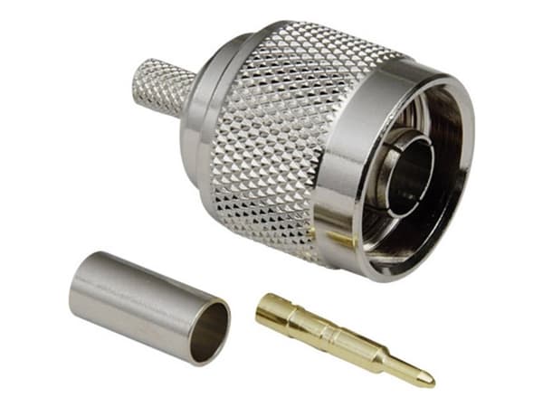 BKL Electronic 0404066 0404066 N-kontakt Kontakt, rak 50 Ω 1 st