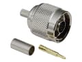 Miniatyrbild 2 av 2: BKL Electronic 0404066 0404066 N-kontakt Kontakt, rak 50 Ω 1 st
