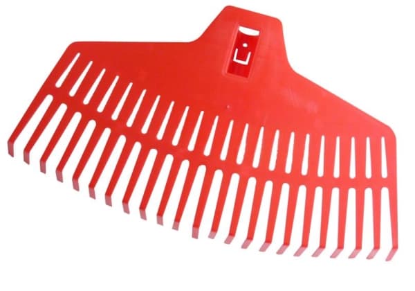Profix Plastic rake for leaves 23-teeth unmounted 420mm - 12253