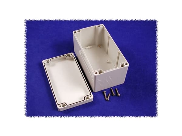 Hammond Electronics 1554K2GY Universalkabinet 160 x 90 x 90 Polykarbonat Grå 1 stk