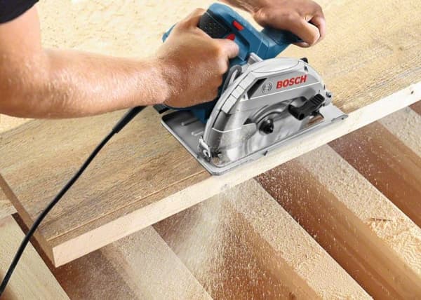 Bosch GKS 165 16,5 cm Svart, Blå, Röd, Silver 4900 RPM 1100 W