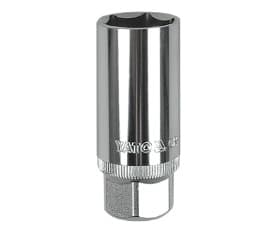 Yato YT-1253, Enkel enhet, Pipenøkkel, Kromvanadiumstål, 1/2", Kromfarget, 64 mm