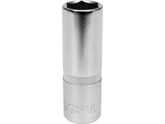 Yato YT-1253, Enkel enhet, Pipenøkkel, Kromvanadiumstål, 1/2", Kromfarget, 64 mm