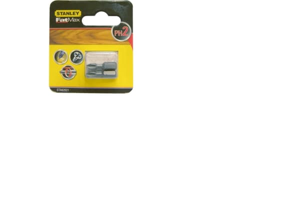 STANLEY SKRUTREKKER BIT / BIT PH2 x 25mm /2stk.
