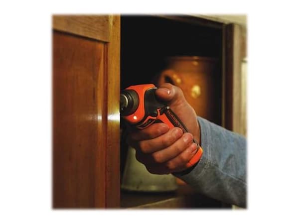 BLACK+DECKER CS3652LC-QW - Skrutrekker - trådløs - 1 hastighet 6.25 mm - 5.5 N·m - 3.6 V