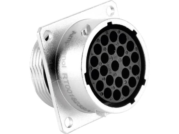 Amphenol RT0018-23SNH, suora, pistorasia, nikkeli, IP67