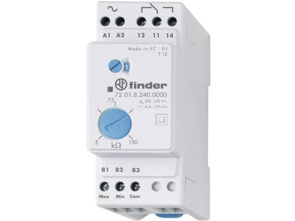 Finder 72.01.8.024.0000 Övervakningsreläer 24 V/AC 1 x omkopplare Övervakningsnivå 1 st