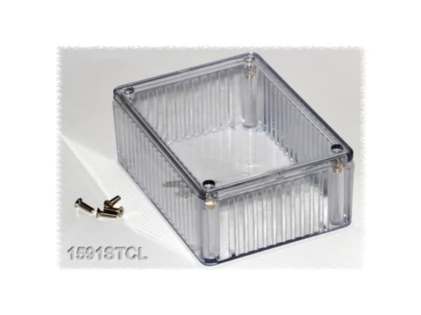 Hammond Electronics 1591STCL Universal-kaappi 110 x 82 x 44 Polykarbonaatti Luonnollinen 1 kpl