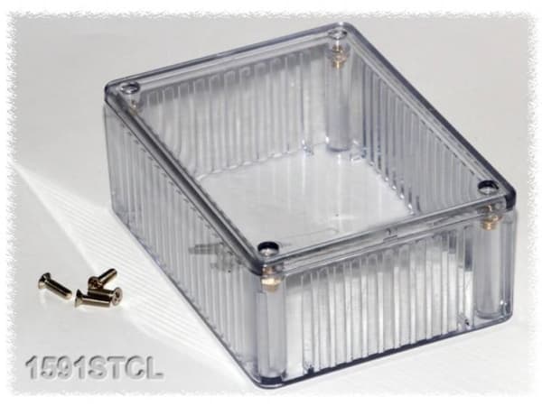 Hammond Electronics 1591STCL Universal-kaappi 110 x 82 x 44 Polykarbonaatti Luonnollinen 1 kpl