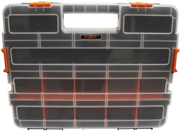 Boxer® sortimentsboks med 15 rum 37,4 × 29,4 × 6,6 cm 2-pak