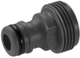 Gardena 2921-20, Letkuliitin, 3/4", Uros/uros, Musta
