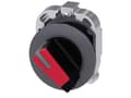 Pikkukuva 4 / 5: Siemens 3SU10622DC200AA0 3SU1062-2DC20-0AA0 Kiertokytkin Kiinnityslaite Punainen 1 x 45° 1 kpl 1 kpl