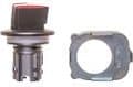 Pikkukuva 1 / 5: Siemens 3SU10622DC200AA0 3SU1062-2DC20-0AA0 Kiertokytkin Kiinnityslaite Punainen 1 x 45° 1 kpl 1 kpl