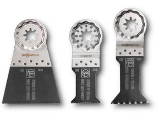 FEIN 35222952030, Universell, Sort, Rustfritt stål, 3 stykker