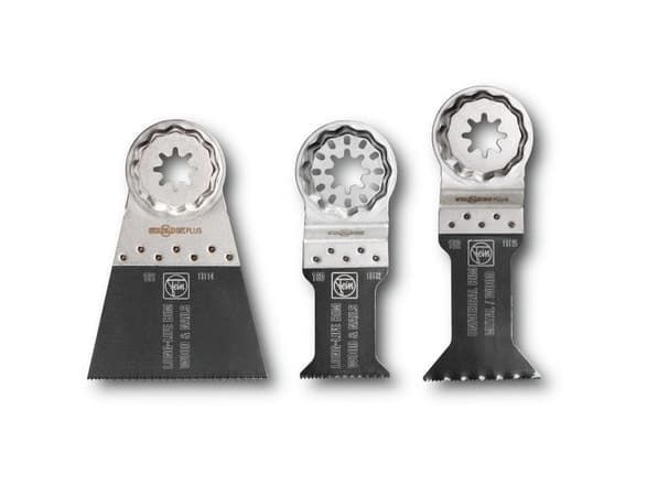 FEIN 35222952030, Universell, Sort, Rustfritt stål, 3 stykker